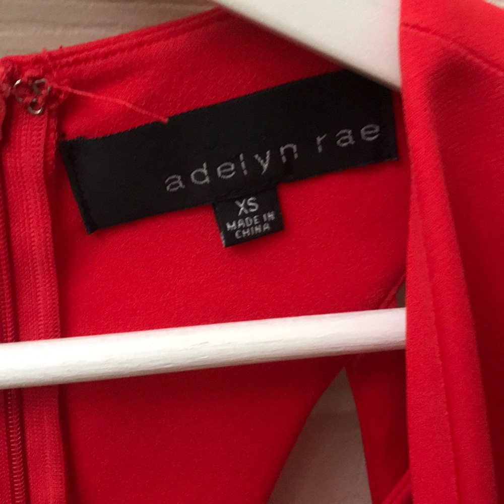 Adelyn Rae red romper - Picture 6 of 6